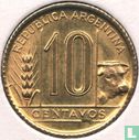 Argentina 10 centavos 1942 (aluminum-bronze) - Image 2