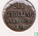 Hamburg 1 schilling 1851 - Image 1
