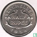 Seychellen ½ rupee 1954 - Afbeelding 1