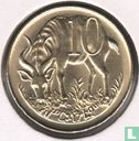 Ethiopia 10 cents 1977 (EE1969 - type 1) - Image 2