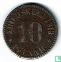 Cassel 10 Pfennig 1919 - Bild 1
