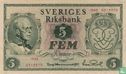 Zweden 5 Kronor 1948 - Afbeelding 1