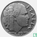 Italien 20 Centesimi 1939 (magnetisch - Kerben - XVIII) - Bild 1