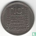 Frankreich 10 Franc 1946 (B, kurze Lorbeerblätter) - Bild 1