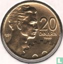 Joegoslavië 20 dinara 1963 - Afbeelding 1