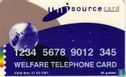 welfare telephone card - Bild 1