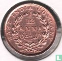 British India 1/12 anna 1835 (17.8 mm) - Image 2
