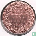 Brits-Indië ¼ anna 1880 - Afbeelding 1