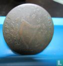 British Colonial (North Wales) 1/2 Penny token  1793 - Afbeelding 1