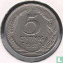Espagne 5 centimos 1937 - Image 1