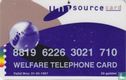 welfare telephone card - Image 1
