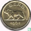 Rwanda et au Burundi 1 franc 1961 - Image 1