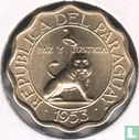 Paraguay 15 céntimos 1953 - Afbeelding 1