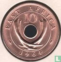 East Africa 10 cents 1964 (type 2) - Image 1