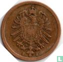 Empire allemand 1 pfennig 1885 (J) - Image 2
