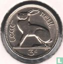 Ierland 3 pence 1966 - Afbeelding 2