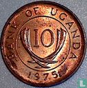 Ouganda 10 cents 1975 - Image 1