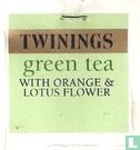 green tea with Orange & Lotus Flower - Image 3