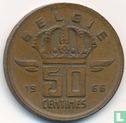 België 50 centimes 1966 (NLD) - Afbeelding 1