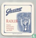 Glossner Radler Unsere löwenstarke Erfrischung mit Pfiff! / Glossner Bier NeumarkterMineralbrunnen - Afbeelding 1