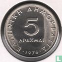 Greece 5 drachmai 1976 - Image 1