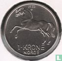 Noorwegen 1 krone 1973 - Afbeelding 1