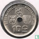 Belgique 10 centimes 1938 - Image 2