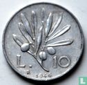 Italie 10 lire 1946 - Image 1