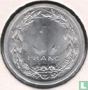 Central African States 1 franc 1976 - Image 2