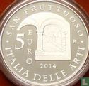 Italië 5 euro 2014 (PROOF) "San Fruttuoso" - Afbeelding 1