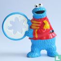 Cookie Monster as a lion tamer - Image 1