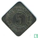 Frankenthal 5 pfennig 1917 (type 2) - Afbeelding 2
