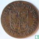 Nevers & Rethel 1 liard 1609 (type 2B) "Ardennes Principality Charleville-Arches" - Image 2