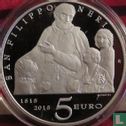 Italy 5 euro 2015 (PROOF) "500th anniversary of the birth of St. Philip Neri" - Image 1
