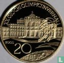 Italië 20 euro 2005 (PROOF) "2006 Winter Olympics in Turin - Hunting Palace of Stupinigi" - Afbeelding 1