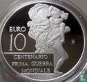 Italië 10 euro 2015 (PROOF) "Centenary of the First World War" - Afbeelding 2