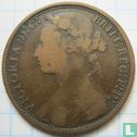 Verenigd Koninkrijk 1 penny 1877 (breed jaartal) - Afbeelding 2