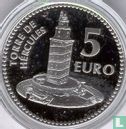 Spanje 5 euro 2011 (PROOF) "A Coruña" - Afbeelding 2