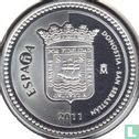 Spanje 5 euro 2011 (PROOF) "Donostia - San Sebastián" - Afbeelding 1