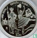 Spanje 10 euro 2011 (PROOF) "Year of cultural exchanges between Spain and Russia" - Afbeelding 2