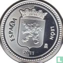 Spain 5 euro 2011 (PROOF) "León" - Image 1