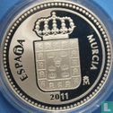 Spain 5 euro 2011 (PROOF) "Murcia" - Image 1