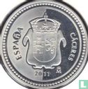 Spain 5 euro 2011 (PROOF) "Cáceres" - Image 1