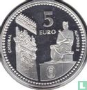 Spanje 5 euro 2011 (PROOF) "Ciudad Real" - Afbeelding 2