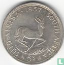 Zuid-Afrika 5 shillings 1957 - Afbeelding 1