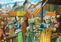 De markten in de middeleeuwen - Afbeelding 1
