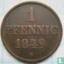 Hannover 1 pfennig 1849 (B) - Image 1