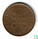 Finlande 1 penni 1967 - Image 1