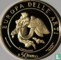 Italy 50 euro 2004 (PROOF) "Europa delle Arti" - Image 2