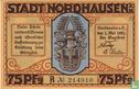 Nordhausen, City - 75 Pfennig 1921 - Image 1